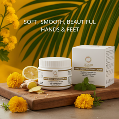 Lévoir Foot & Hand Whitening Cream – Soft, Bright & Nourished Skin